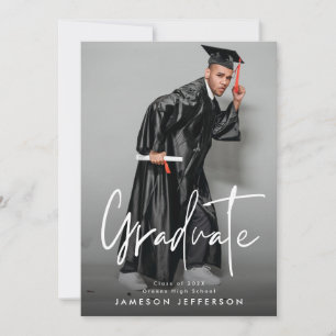 Abschluss Foto Graduate Ankündigung