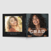 Abschluss Foto Graduiertenname Jahrbuch Gästebuch (Voll)