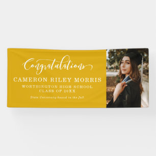 Abschluss Foto gratuliert Banner