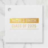 Abschluss Foto hinzufügen Geschenkanhänger (Vorderseite)