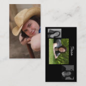 Abschluss-Foto-Karte Telefonnummerkarte (Vorne/Hinten)