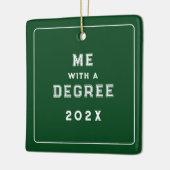 Abschluss Foto Keepake Keramik Ornament (Links)