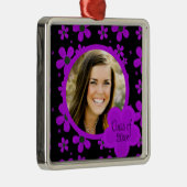 Abschluss Foto Keepake Ornament Aus Metall (Rechts)