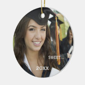 Abschluss Foto Keepake Ornamente (Links)