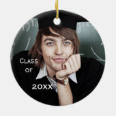 Abschluss Foto Keepake Ornamente (Hinten)