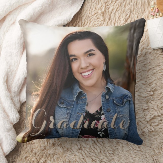 Abschluss Foto Kissen (Decke)