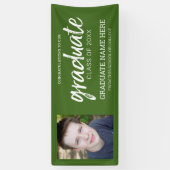 Abschluss Foto - Klasse der grünen Virtual Banner (Vertikal)