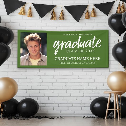 Abschluss Foto - Klasse der grünen Virtual Banner