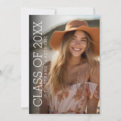 Abschluss Foto - Klasse jedes Jahr Grad Party Einladung (Vorderseite)