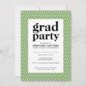 Abschluss Foto - Klasse jedes Jahr Grad Party Einladung (Rückseite)