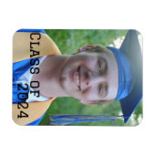 Abschluss Foto Magnet (Horizontal)