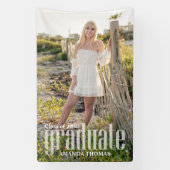 Abschluss Foto Minimalistisch Einfache Skripte Mod Banner (Vertikal)