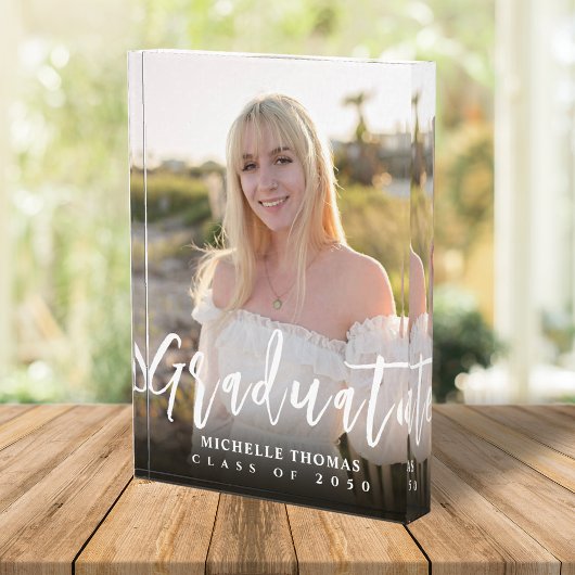 Abschluss Foto Minimalistisch Einfaches Skript