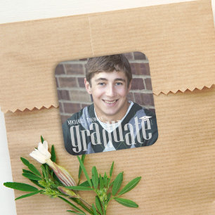 Abschluss Foto Minimalistisch Moderne Typografie Rechteckiger Pappuntersetzer