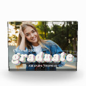 Abschluss Foto Moderne Retro Typografie (Vorderseite)