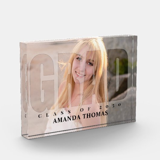 Abschluss Foto Moderne Typografie (Links)