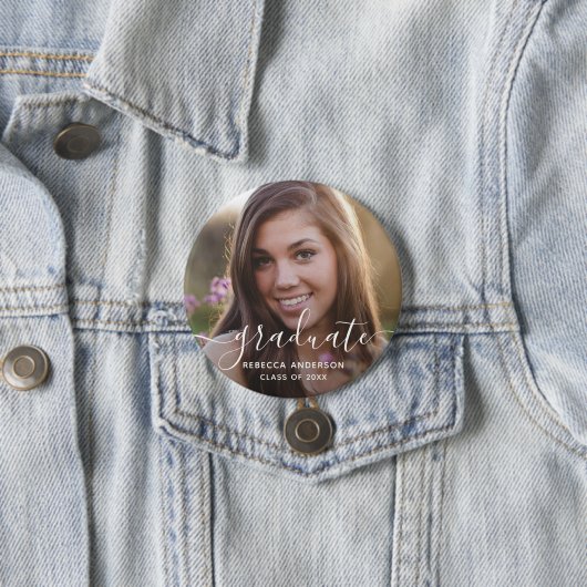 Abschluss Foto Modernes Button (Beispiel)