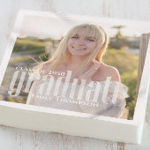 Abschluss Foto Modernes Elegantes Minimalistisch Serviette