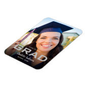 Abschluss Foto Modernes, modernes Schwarz Magnet (Linke Seite)