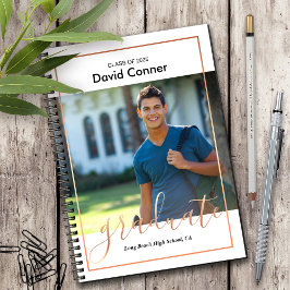 Abschluss-Foto-Notebook | Klasse 2025 Notizblock