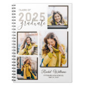 Abschluss-Foto-Notebook | Klasse 2025 Notizblock (Vorderseite)