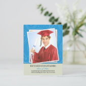 Abschluss Foto Paisleys Ankündigung (Stehend Vorderseite)