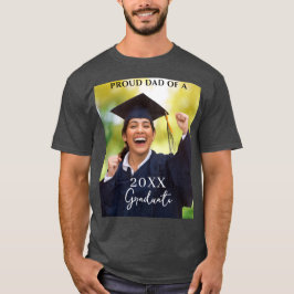 Abschluss Foto Proud Vater T - Shirt