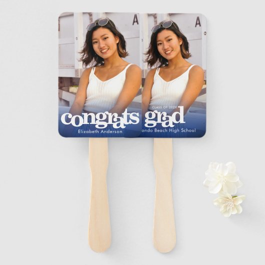 Abschluss Foto schlichte moderne Marinebar Fächer (Vorne und Hinten)