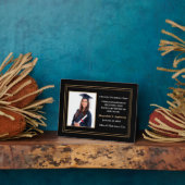 Abschluss Foto School Award Custom Fotoplatte (Seite)