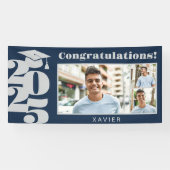 Abschluss Foto Schwarz/Weiß Banner (Horizontal)