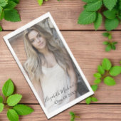 Abschluss Foto Serviette