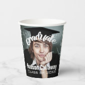 Abschluss Foto Simple Modern Open House Party Pa Pappbecher (Vorderseite)