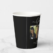 Abschluss Foto Simple Modern Open House Party Pa Pappbecher (Rechts)