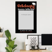 Abschluss Foto-Standrahmen-Retrokade Poster (Heimbüro)