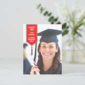 Abschluss Foto Stole Ankündigung (Stehend Vorderseite)