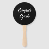 Abschluss Foto Unterschreiben für Feierlichkeiten Fächer (Rückseite)