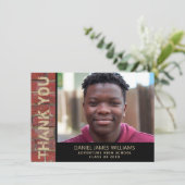 Abschluss Foto Urban Red Brick Danke (Stehend Vorderseite)