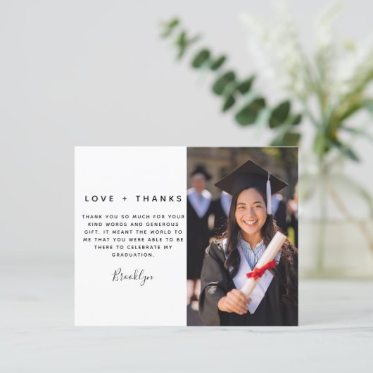 ABSCHLUSS---Foto Vielen Dank (Stehend Vorderseite)