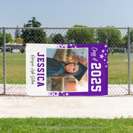 Abschluss Foto Vinyl Banner Dekoration (InSitu)