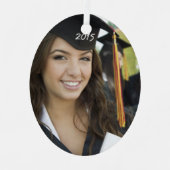 Abschluss Foto Weihnachtsschmuck (Vorderseite)