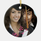 Abschluss Foto Weihnachtsschmuck (Vorne)