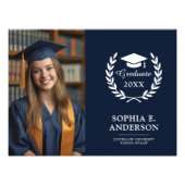 Abschluss Foto zeigt Navy Blue Wall Keeper (Vorne)