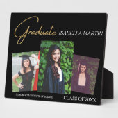 Abschluss-FotoCollage | Abschluss Gift Plaque Fotoplatte (Seite)