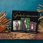 Abschluss-FotoCollage | Abschluss Gift Plaque Fotoplatte (Seite)