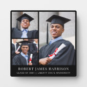 Abschluss FotoCollage Black Fotoplatte (Vorderseite)