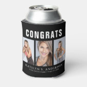 Abschluss Fotocollage Gratulation S Dosenkühler (Kanne Rückseite)