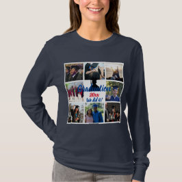 Abschluss FotoCollage Personalisierter T - Shirt