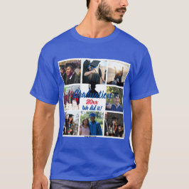 Abschluss FotoCollage Personalisierter T - Shirt