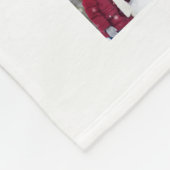 Abschluss-Fotocollage-Skriptklasse Weiß Fleecedecke (Ecke)