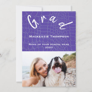 Abschluss Fotokarte Feiertagskarte